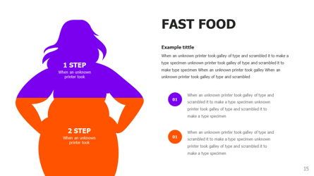 Food and Nutrition Presentation Infographics, Diapositiva 15, 06037, Infografías — PoweredTemplate.com
