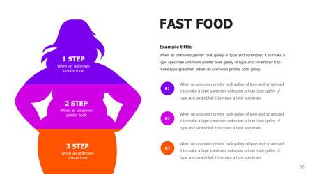Food and Nutrition Presentation Infographics, スライド 16, 06037, インフォグラフィック — PoweredTemplate.com