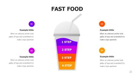 Food and Nutrition Presentation Infographics, Diapositiva 23, 06037, Infografías — PoweredTemplate.com