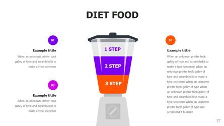 Food and Nutrition Presentation Infographics, Slide 37, 06037, Infografiche — PoweredTemplate.com