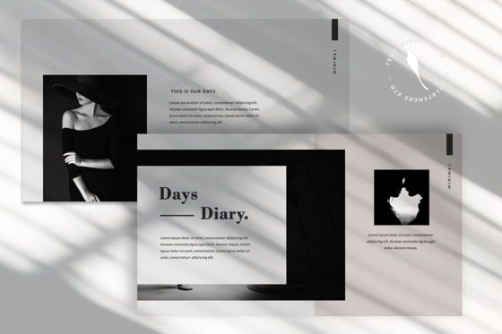 Days Creative Powerpoint, Diapositiva 8, 06040, Plantillas de presentación — PoweredTemplate.com