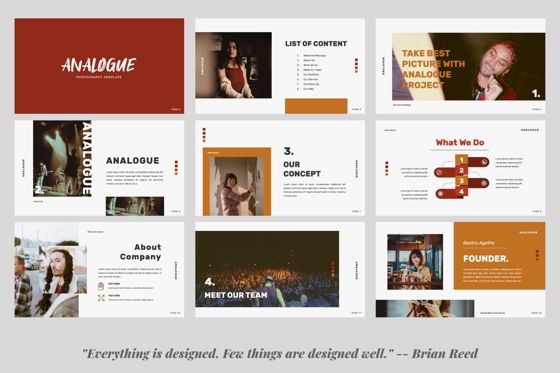 Analogue Brand Powerpoint, Slide 2, 06051, Presentation Templates — PoweredTemplate.com