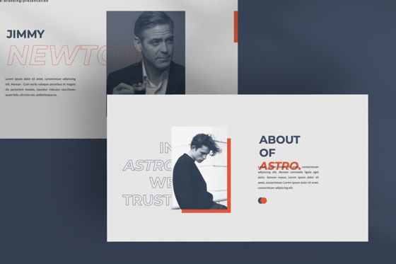 Astro Brand Powerpoint, Diapositive 10, 06052, Modèles de présentations — PoweredTemplate.com