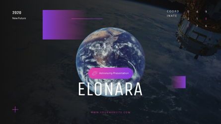 Elonara - Astronomy Powerpoint Template, Slide 2, 06080, Data Driven Diagrams and Charts — PoweredTemplate.com