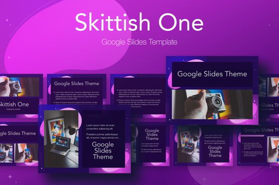 Skittish One Google Slides Template, Google幻灯片主题, 06085, 演示模板 — PoweredTemplate.com