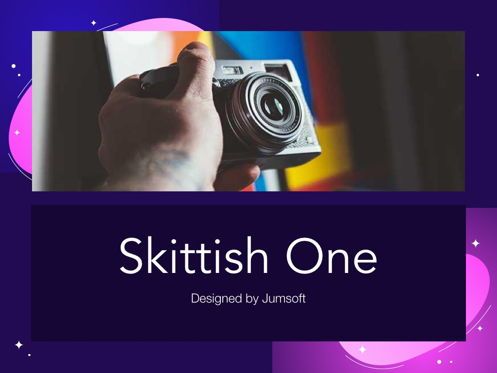Skittish One Google Slides Template, Deslizar 2, 06085, Modelos de Apresentação — PoweredTemplate.com