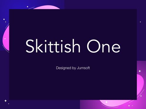 Skittish One Google Slides Template, 슬라이드 3, 06085, 프레젠테이션 템플릿 — PoweredTemplate.com