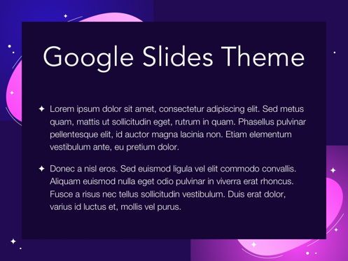 Skittish One Google Slides Template, 슬라이드 4, 06085, 프레젠테이션 템플릿 — PoweredTemplate.com