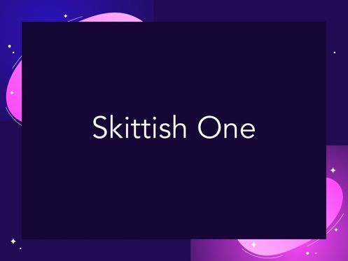 Skittish One Google Slides Template, 슬라이드 8, 06085, 프레젠테이션 템플릿 — PoweredTemplate.com