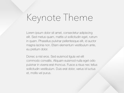 Unfolding Keynote Template, Diapositiva 4, 06086, Plantillas de presentación — PoweredTemplate.com