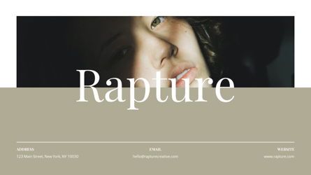 Rapture - Brandbook Powerpoint Template, Deslizar 2, 06091, Diagramas e Gráficos para Dados — PoweredTemplate.com
