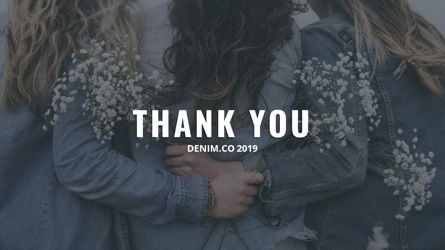 Denim - Fashion Powerpoint Template, Slide 31, 06095, Data Driven Diagrams and Charts — PoweredTemplate.com