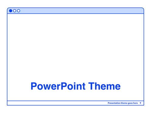 Social Media Guide PowerPoint Template, Slide 10, 06100, Templat Presentasi — PoweredTemplate.com