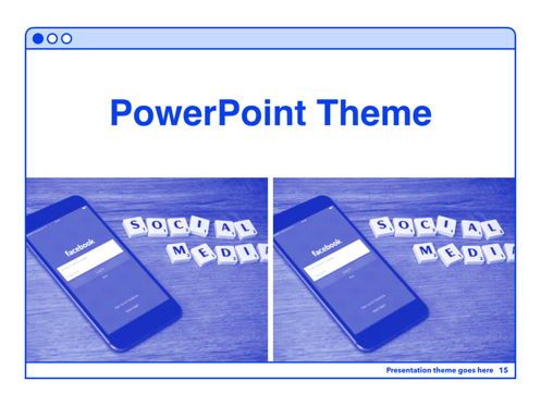 Social Media Guide PowerPoint Template, 슬라이드 16, 06100, 프레젠테이션 템플릿 — PoweredTemplate.com