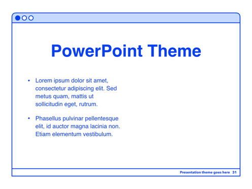 Social Media Guide PowerPoint Template, 슬라이드 32, 06100, 프레젠테이션 템플릿 — PoweredTemplate.com