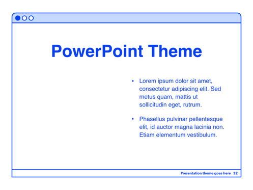 Social Media Guide PowerPoint Template, Folie 33, 06100, Präsentationsvorlagen — PoweredTemplate.com
