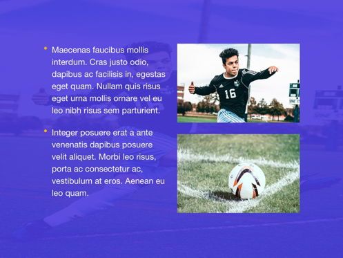 Soccer Google Slides Theme, Deslizar 20, 06123, Modelos de Apresentação — PoweredTemplate.com