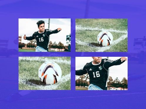 Soccer Google Slides Theme, 幻灯片 26, 06123, 演示模板 — PoweredTemplate.com