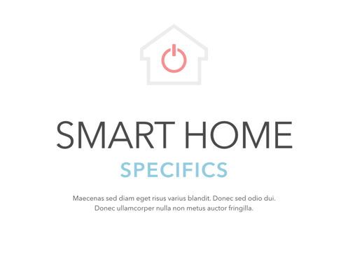 Smart Home Keynote Template, Slide 2, 06125, Presentation Templates — PoweredTemplate.com
