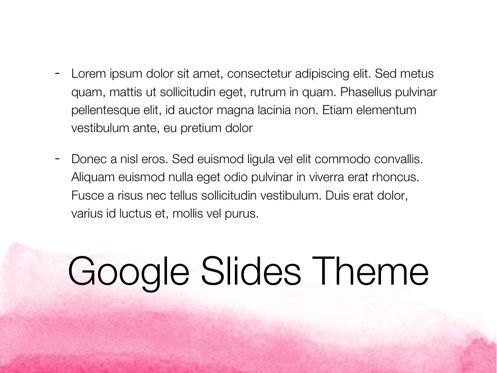 The Rouge Google Slides Template, Slide 10, 06155, Presentation Templates — PoweredTemplate.com