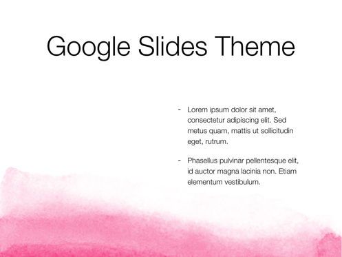 The Rouge Google Slides Template, Slide 30, 06155, Presentation Templates — PoweredTemplate.com