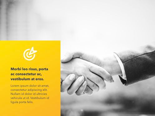 Yellow Concept PowerPoint Template, 幻灯片 13, 06169, 演示模板 — PoweredTemplate.com