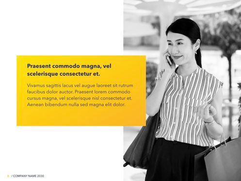 Yellow Concept PowerPoint Template, 幻灯片 4, 06169, 演示模板 — PoweredTemplate.com