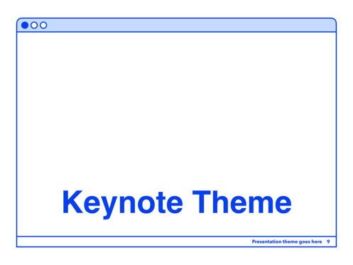 Social Media Guide Keynote Template, Slide 10, 06174, Presentation Templates — PoweredTemplate.com