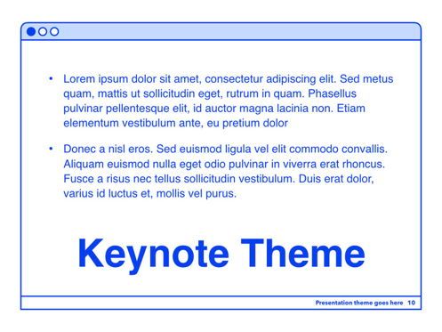 Social Media Guide Keynote Template, Slide 11, 06174, Presentation Templates — PoweredTemplate.com