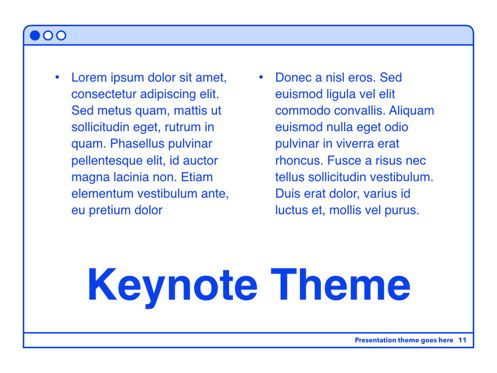 Social Media Guide Keynote Template, Slide 12, 06174, Templat Presentasi — PoweredTemplate.com