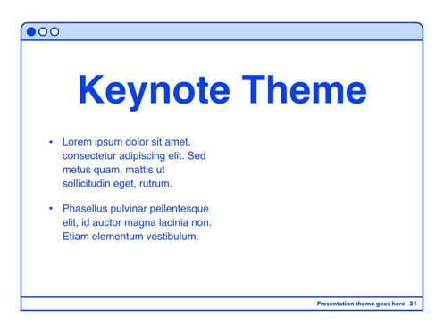 Social Media Guide Keynote Template, Slide 32, 06174, Templat Presentasi — PoweredTemplate.com
