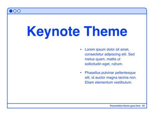 Social Media Guide Keynote Template, 슬라이드 33, 06174, 프레젠테이션 템플릿 — PoweredTemplate.com