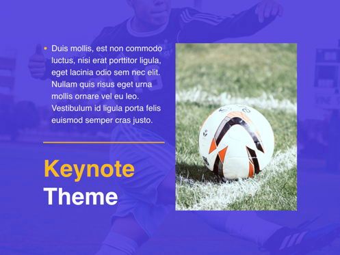 Soccer Keynote Template, Slide 19, 06181, Presentation Templates — PoweredTemplate.com