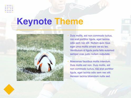 Soccer Keynote Template, Slide 31, 06181, Modelli Presentazione — PoweredTemplate.com
