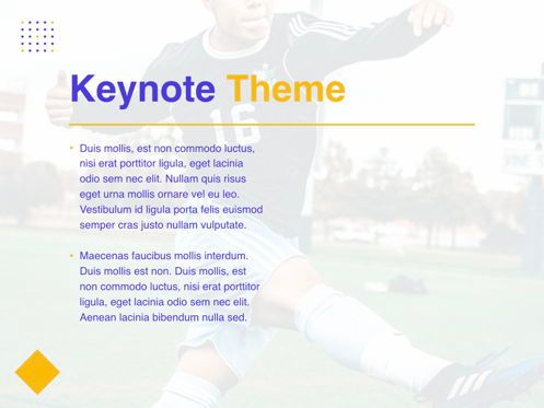 Soccer Keynote Template, Deslizar 32, 06181, Modelos de Apresentação — PoweredTemplate.com