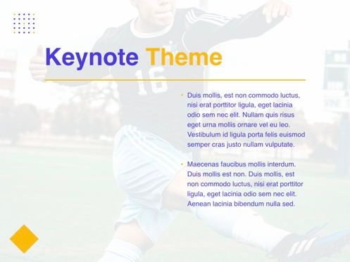 Soccer Keynote Template, Diapositive 33, 06181, Modèles de présentations — PoweredTemplate.com
