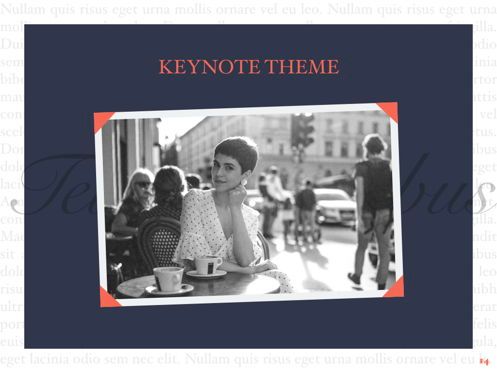 Vintage Album Keynote Template, Slide 15, 06184, Modelli Presentazione — PoweredTemplate.com