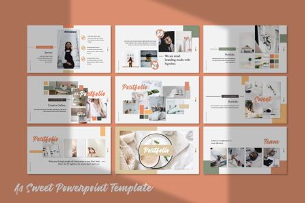 Sweet Business Powerpoint, Dia 4, 06200, Presentatie Templates — PoweredTemplate.com