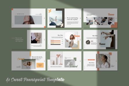 Sweet Business Powerpoint, Dia 7, 06200, Presentatie Templates — PoweredTemplate.com