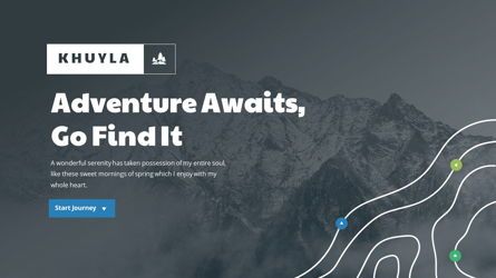 Khuyla - Adventure Powerpoint Template, Diapositiva 2, 06213, Modelos de negocios — PoweredTemplate.com