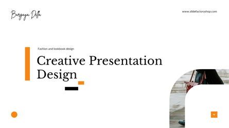 Bargaya - Fashion Lookbook Powerpoint Template, Diapositiva 2, 06221, Modelos de negocios — PoweredTemplate.com