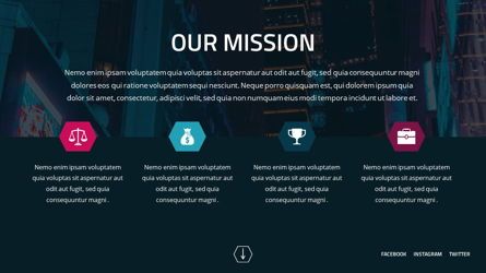 Neorema - Midnight Powerpoint Template, Slide 7, 06227, Data Driven Diagrams and Charts — PoweredTemplate.com