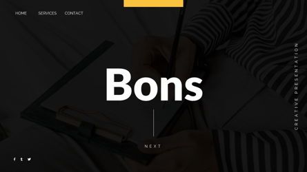 Bons - Creative Powerpoint Template, Slide 2, 06232, Data Driven Diagrams and Charts — PoweredTemplate.com