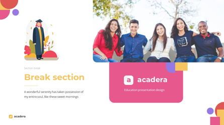Acadera - Academic Powerpoint Template, Slide 17, 06234, Data Driven Diagrams and Charts — PoweredTemplate.com