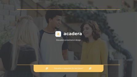 Acadera - Academic Powerpoint Template, 슬라이드 2, 06234, 데이터 주도형 도표 및 차트 — PoweredTemplate.com