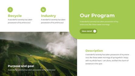 Airea - Air Pollutions Powerpoint Template, スライド 11, 06235, データベースの図＆グラフ — PoweredTemplate.com
