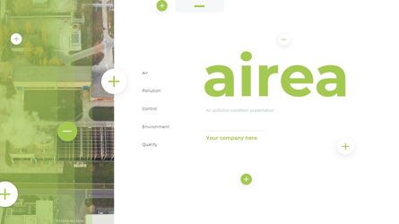 Airea - Air Pollutions Powerpoint Template, Slide 2, 06235, Diagrammi e Grafici con Dati — PoweredTemplate.com