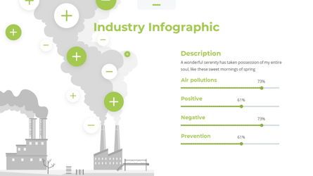 Airea - Air Pollutions Powerpoint Template, Slide 26, 06235, Diagrammi e Grafici con Dati — PoweredTemplate.com