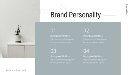 Helena - Brandbook Powerpoint Template, Diapositiva 10, 06237, Modelos de negocios — PoweredTemplate.com