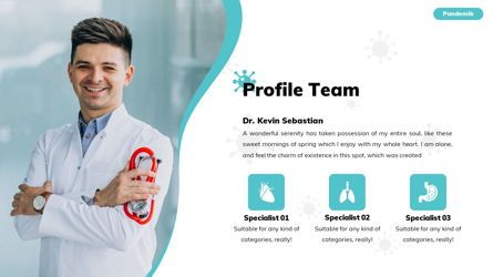 Pandemik - Medical Powerpoint Template, Slide 13, 06238, Data Driven Diagrams and Charts — PoweredTemplate.com